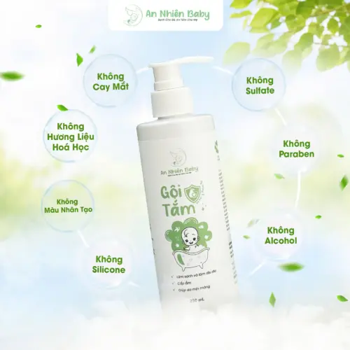Dòng Sản Phẩm An Nhiên Baby – Tinh Túy Từ Thảo Dược Việt